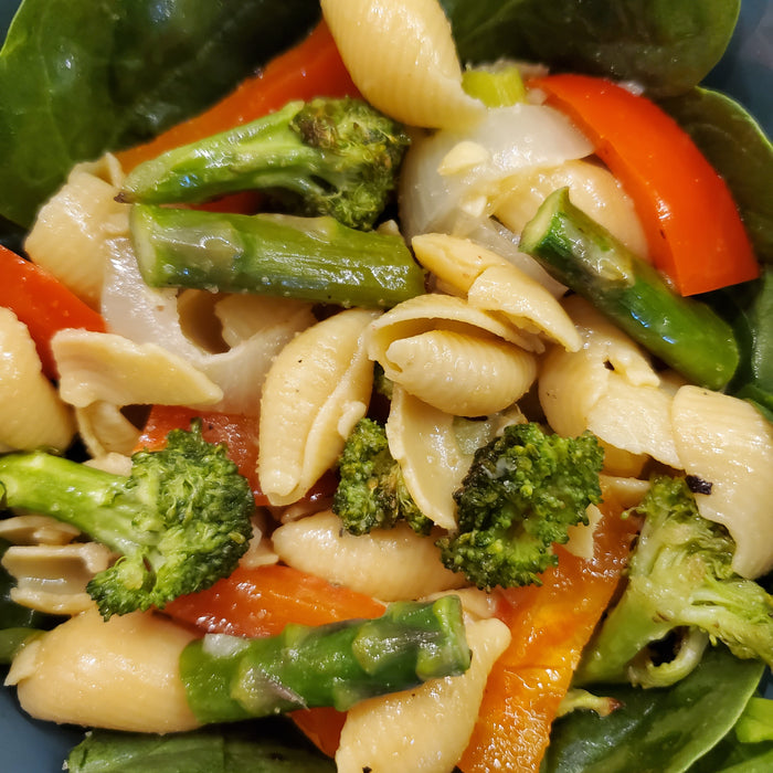Chickapea Pasta Salad