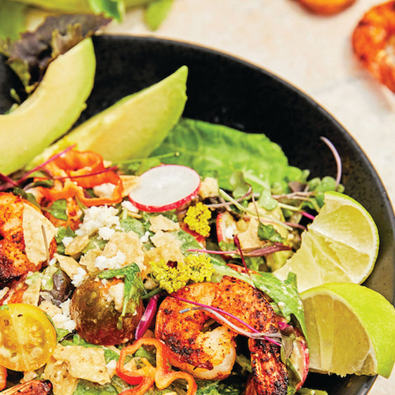 Baja Shrimp Caesar Salad Recipe