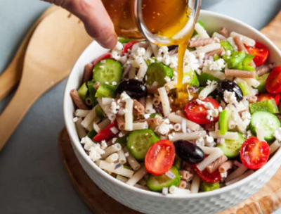 Easy Greek Pasta Salad