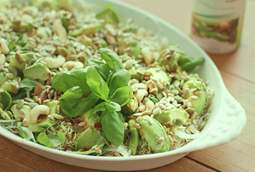 Sprouts and Avocado Salad