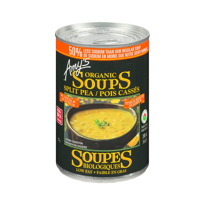Amy's Soup Split Pea Low Sodium 398mL