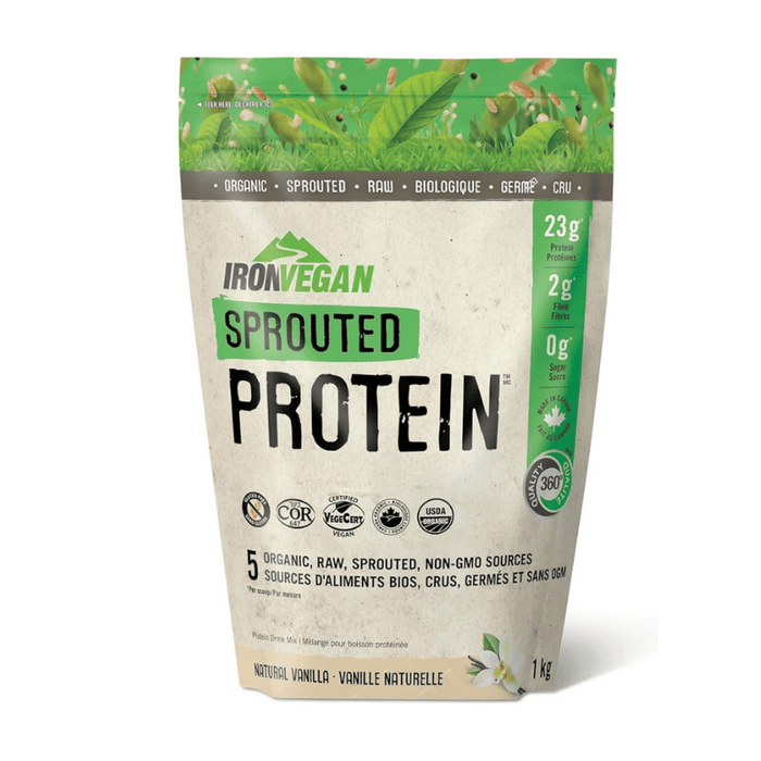 Iron Vegan Sprouted Protein Vanilla 1kg