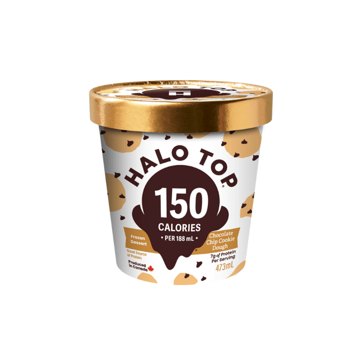 Halo Top Ice Cream Chocolate Chip Cookie Dough 473ml