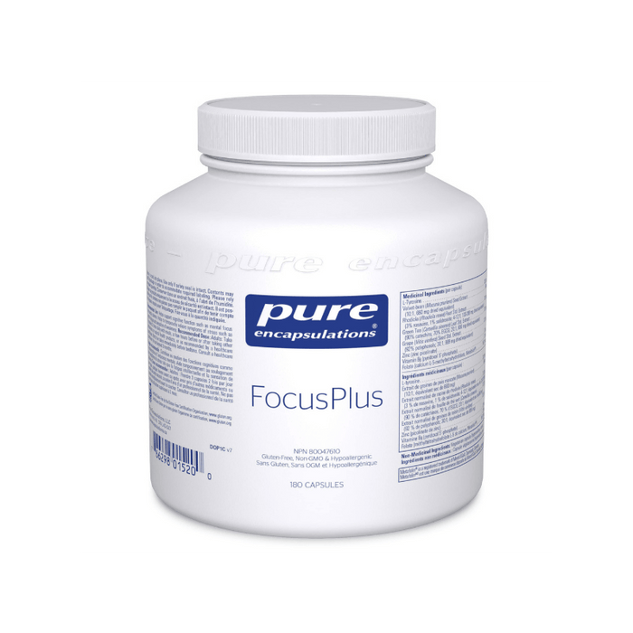 Focus Plus Pure Encapsulations 180 Capsules