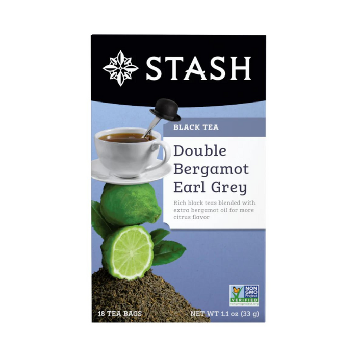 Stash Tea Black Tea Collection - Double Bergamot Earl Grey