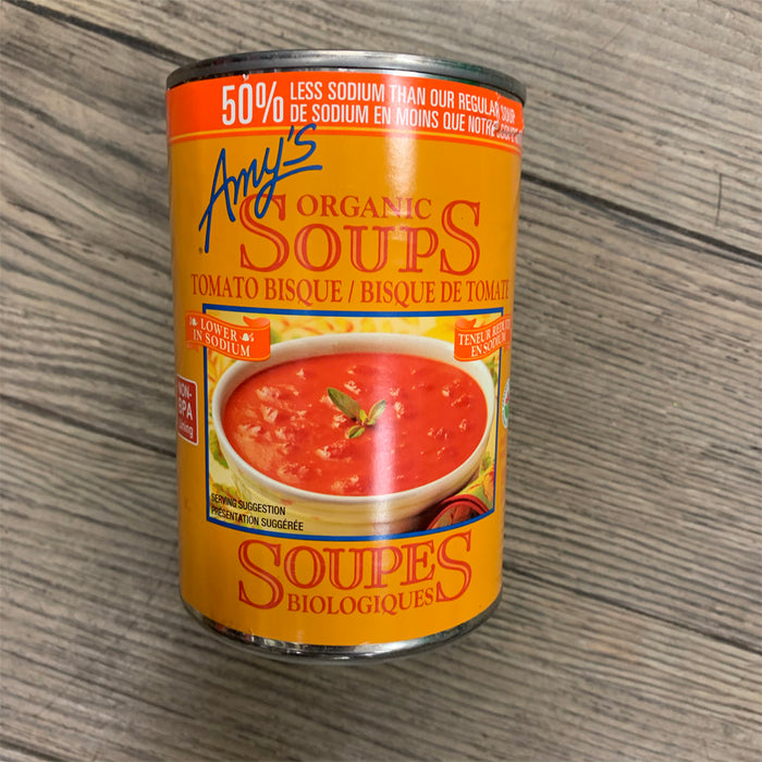 Amy's Soup Tomato Bisque Low Sodium 398mL