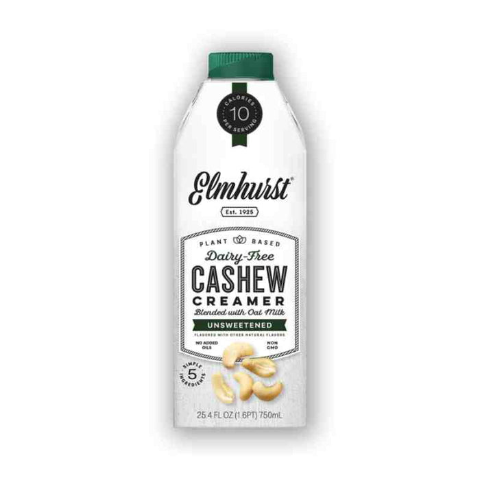 Elmhurst Cashew Creamer Unsweetened 750 ML