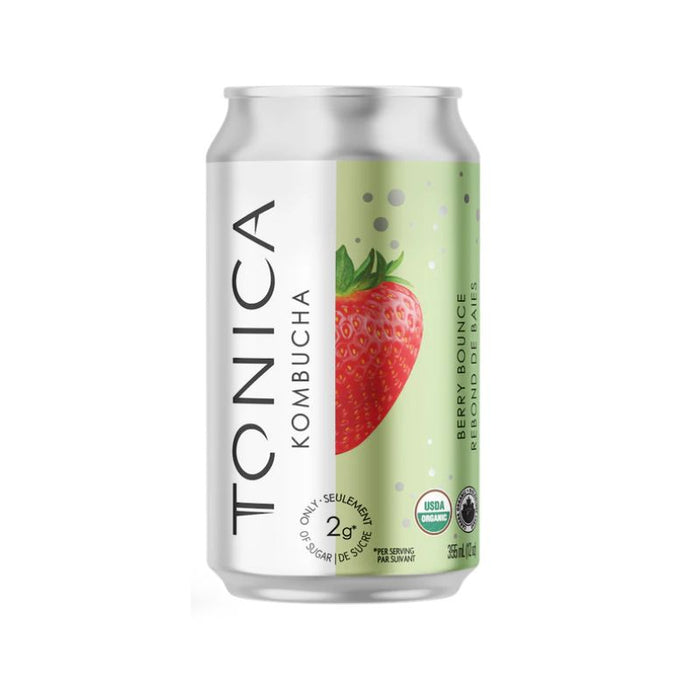 Tonica Kombucha Low Sugar Berry Bounce 355 ML