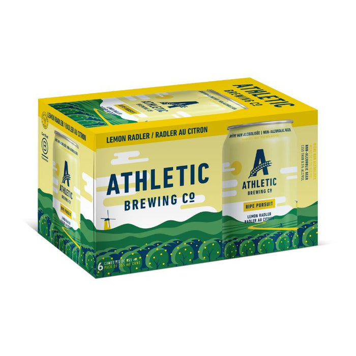 Athletic Brewing Non Alcoholic Lemon Radler 6X355 ml