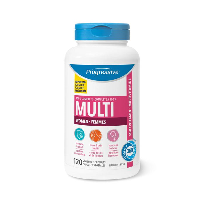 Progressive Multivitamin Adult Women 120Cap