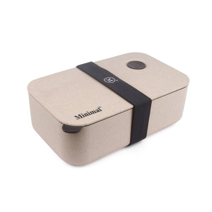Minimal Bento Box  Natural Fiber