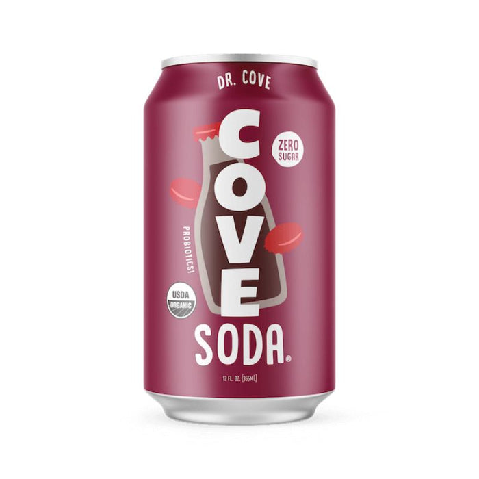 Cove Soda Gut Healthy Dr Cove 355ml
