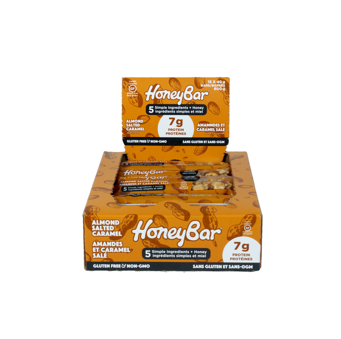 Honeybar Almond Salted Caramel 15 bars