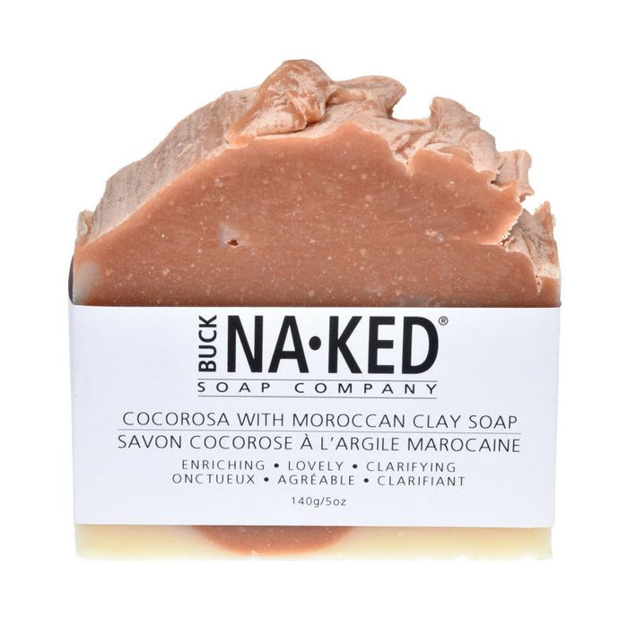 Buck Naked Soap Cocorosa Moroccan Red Clay 150g
