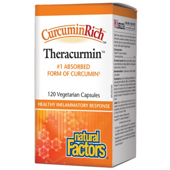 Natural Factors CurcuminRich Theracurmin 120vcaps