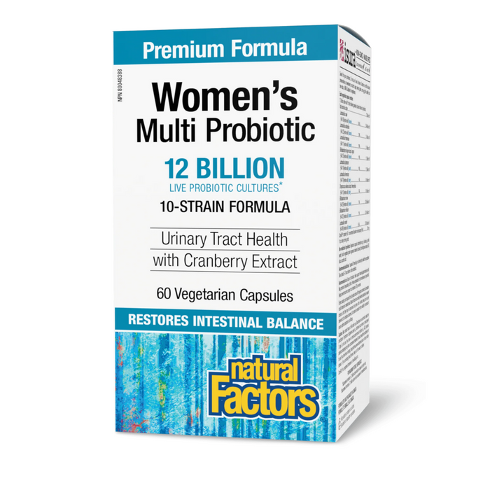 Natural Factors Probiotic Women's Multi 12 Billion 60 caps