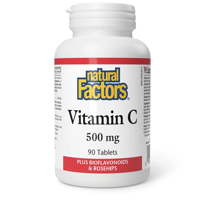 Natural Factors Vitamin C 500mg 90tabs