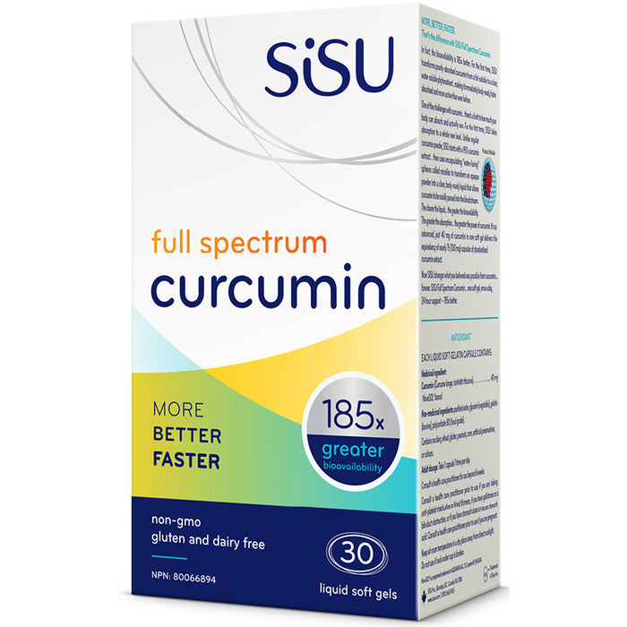 SISU Curcumin Full Spectrum 30 softgels
