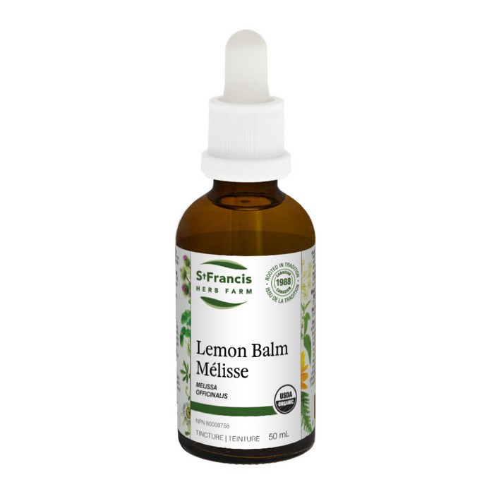 St Francis Lemon Balm Tincture 50ml
