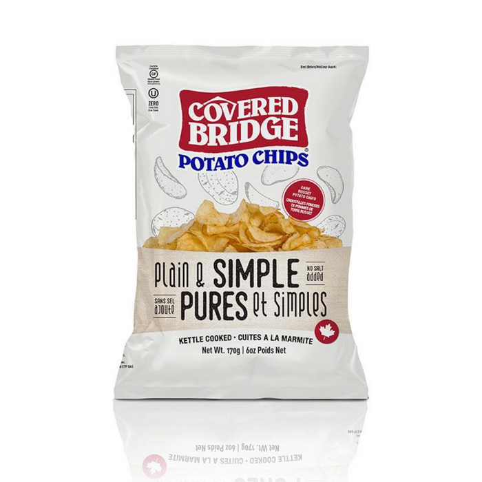 Covered Bridge Chips Plain and Simple 170g