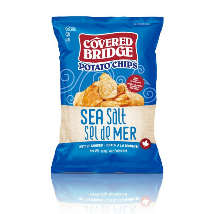 Covered Bridge Chips Sea Salt 170 g
