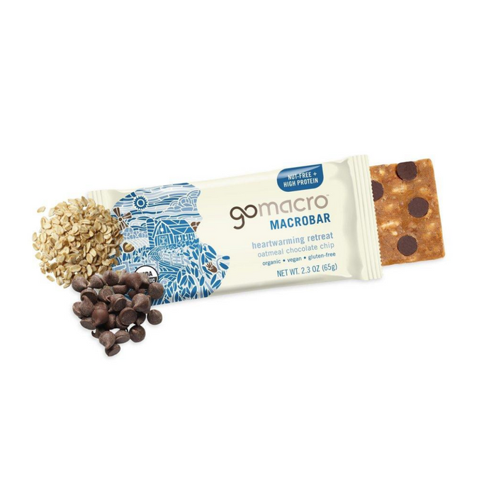 Go Macro Oatmeal Chocolate Chip Bar 65g