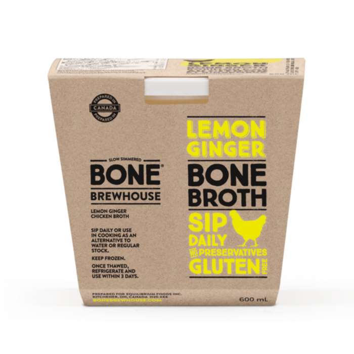 Bone Brewhouse Lemon Ginger Chicken Broth 600ml