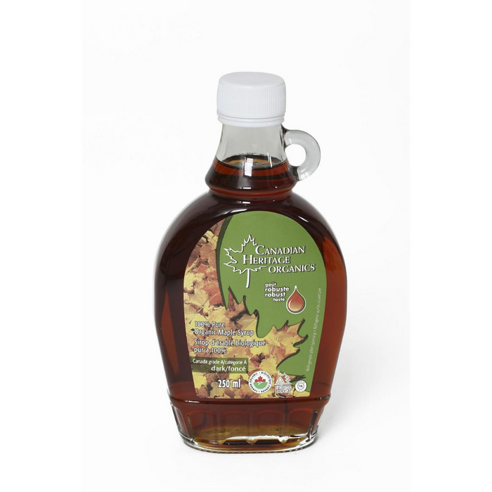 Canadian Heritage Maple Syrup Medium Grade A Dark 250ml