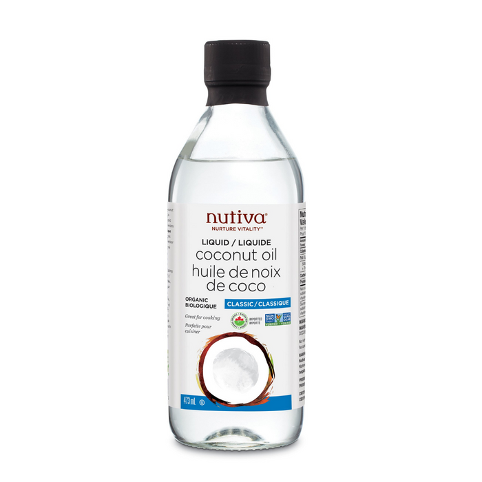 Nutiva Organic Liquid Coconut Oil 473ml