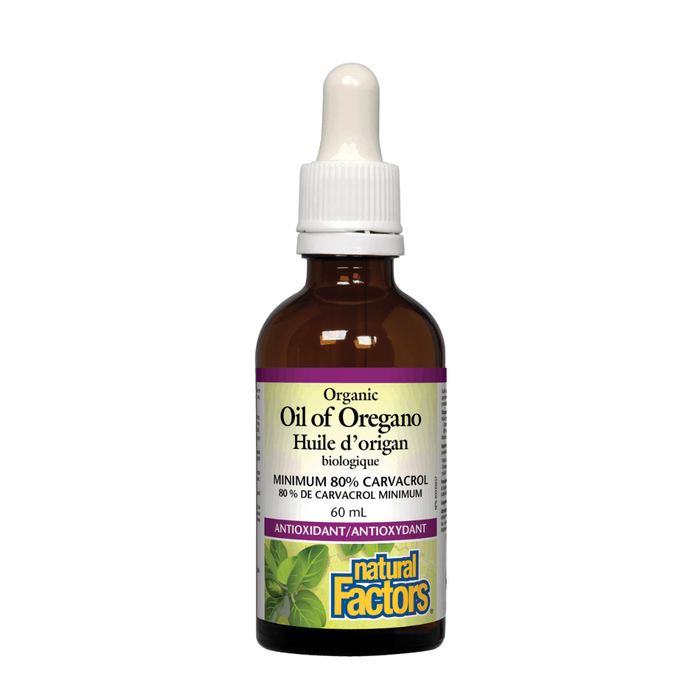 Natural Factors Organic Oil of Oregano 60ml