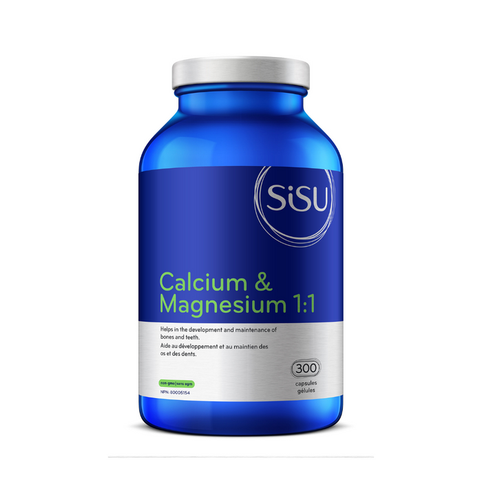 Sisu Calcium & Magnesium 1:1 300caps
