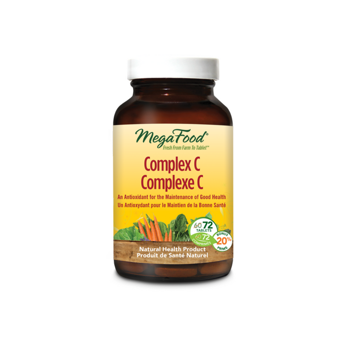 MegaFood Complex C 72 Tabs