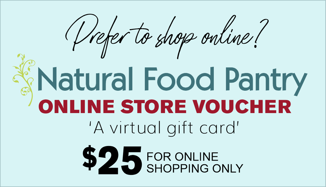 Natural Food Pantry Virtual Gift Voucher