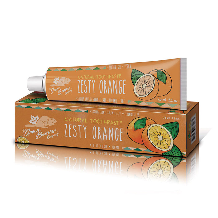 Green Beaver Toothpaste Zesty Orange 75mL