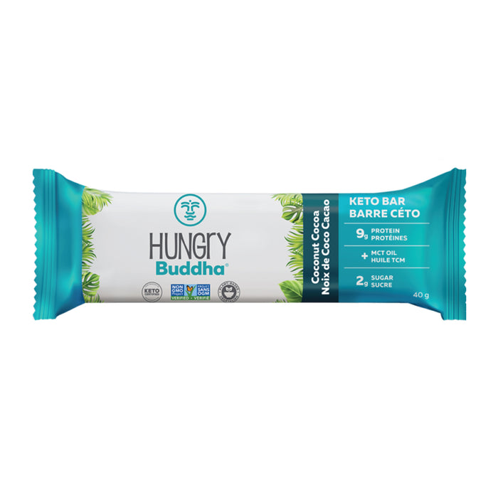 Hungry Buddha Coconut Cocoa Keto Bar 40g