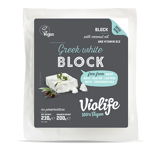 Violife Vegan Cheese Feta Style Block 200g