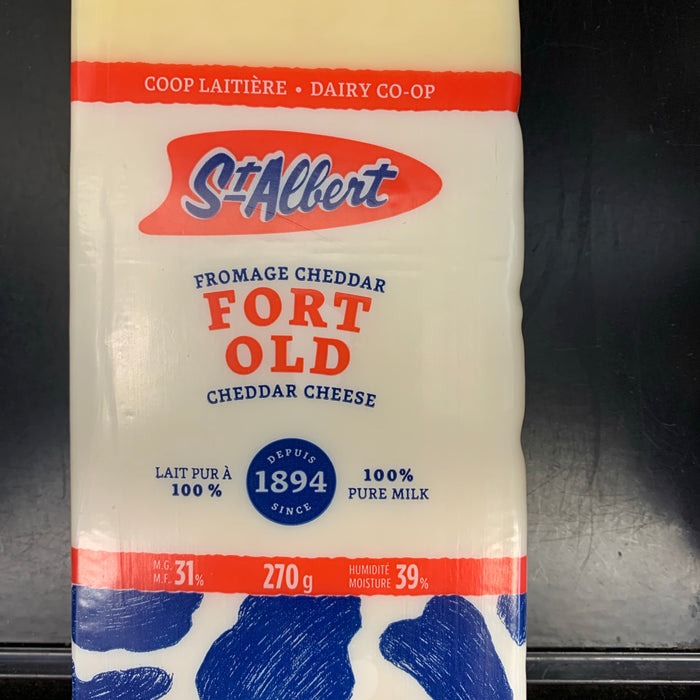 St-Albert Cheese Block Cheddar Old 270g