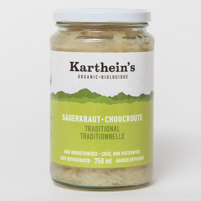 Karthein's Organic Sauerkraut Traditional 750ml
