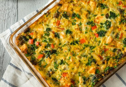 Harvest Veggie Egg Bake