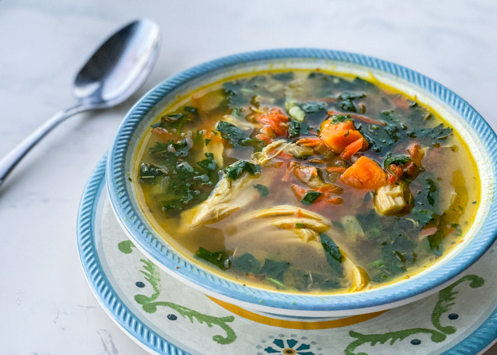 Gut Healing Chicken Vegetable Soup