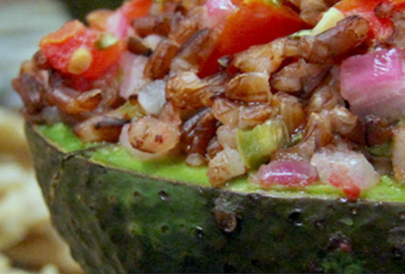 Baked Avocado with Lundberg Wild Rice Salsa — Natural Food Pantry ...