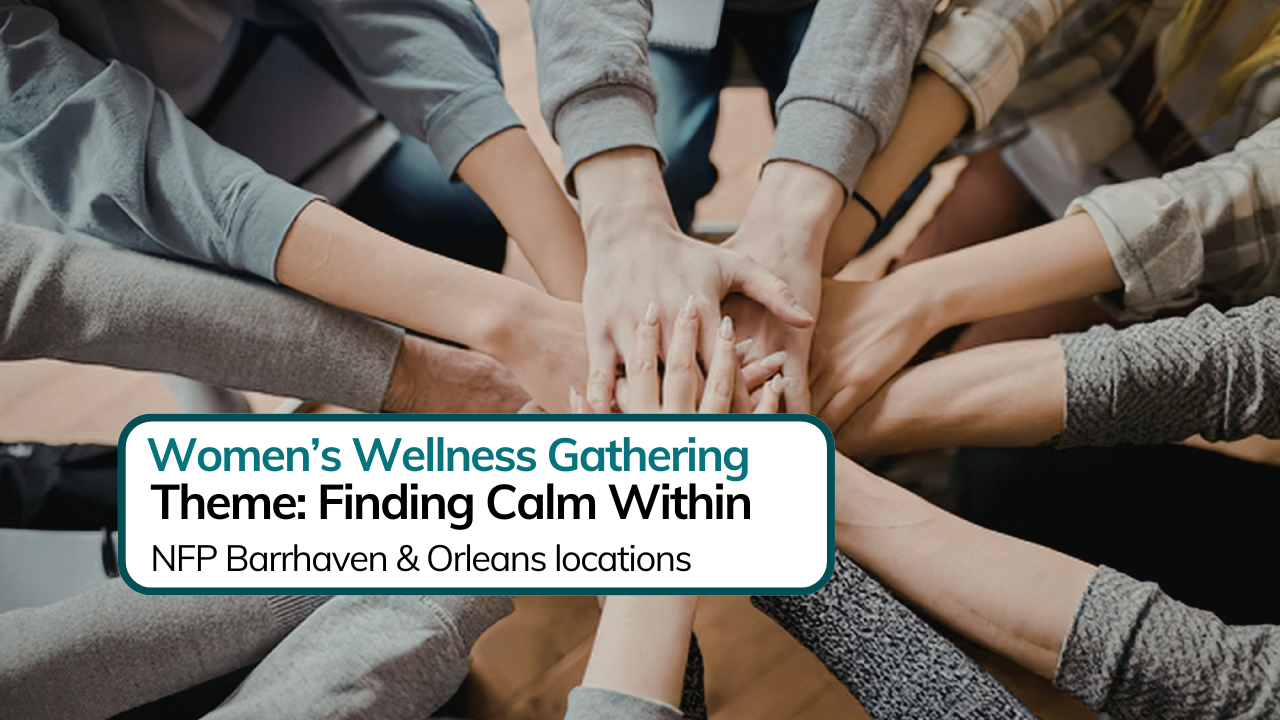 Jun 24:  NFP Nourished Woman Gathering - Theme:  Finding Calm Within