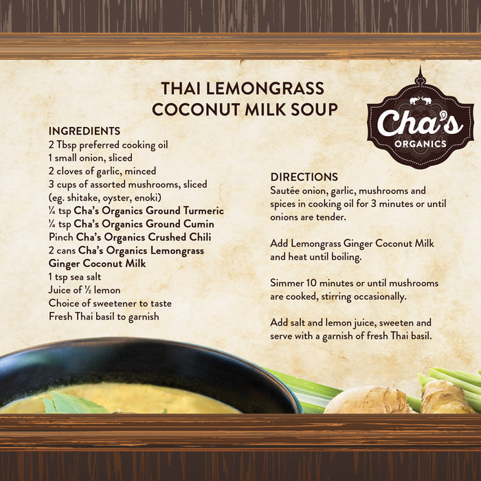 Thai Lemongrass Coconut Milk Soup