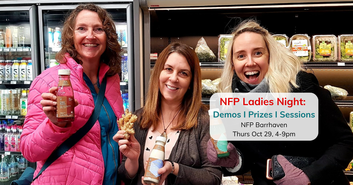 Oct 29:  Ladies Night at NFP Barrhaven - Demos, Prizes, Sessions & Fun!