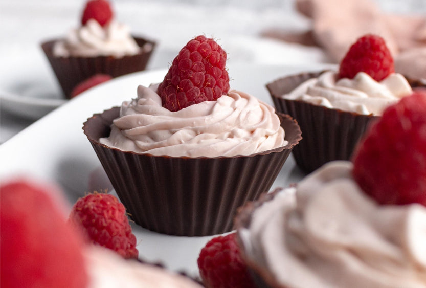 Keto Raspberry Chocolate Mousse Cups — Natural Food Pantry Online Store