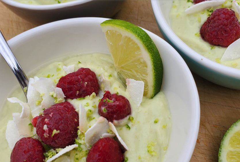 Key Lime Avocado Mousse