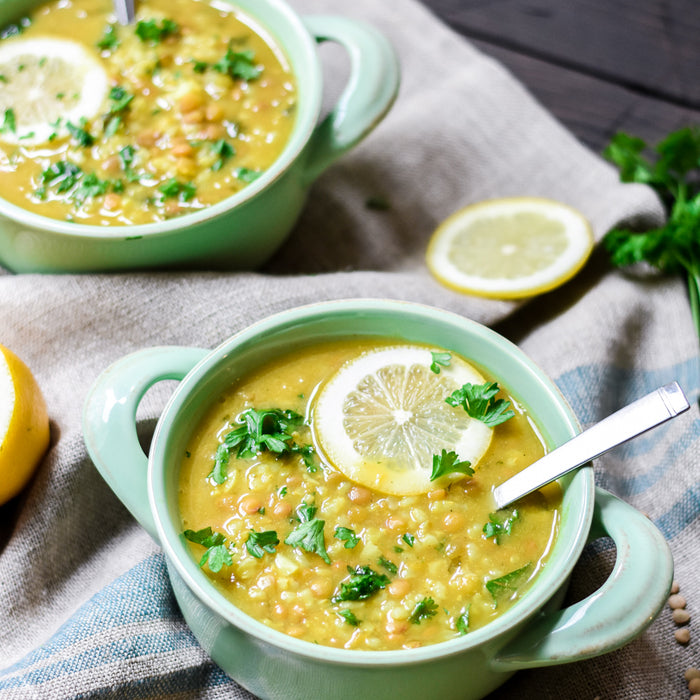 Lemon Curry Lentil Soup