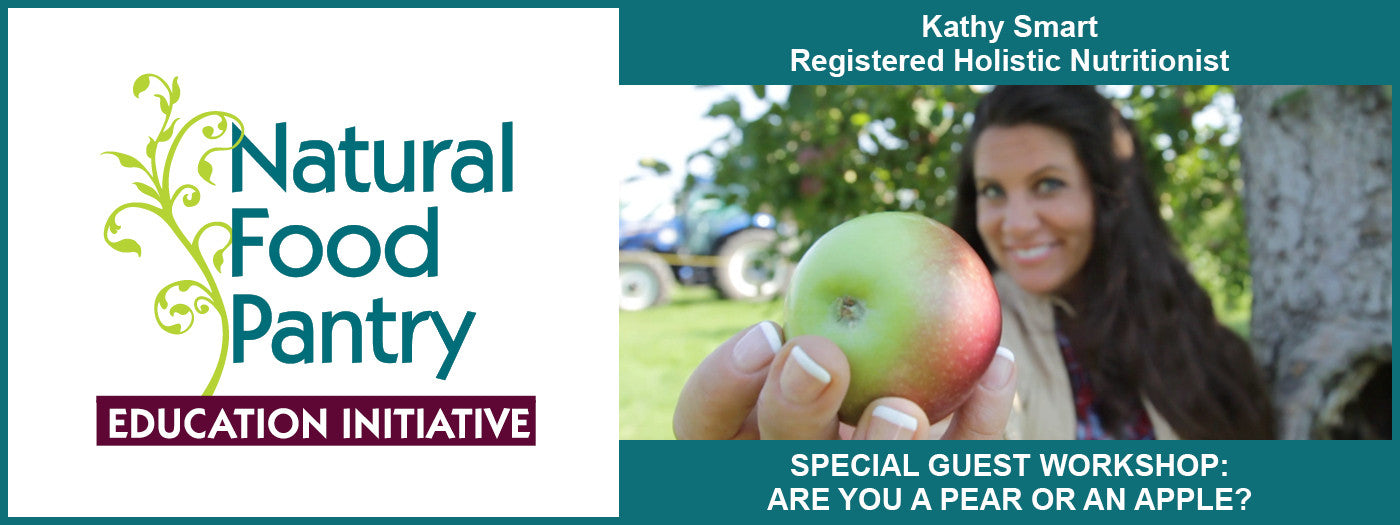 March 30:  ARE YOU A PEAR OR AN APPLE? SPECIAL GUEST WORKSHOP