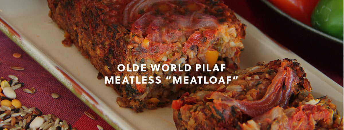 Olde World Pilaf Meatless “Meatloaf”