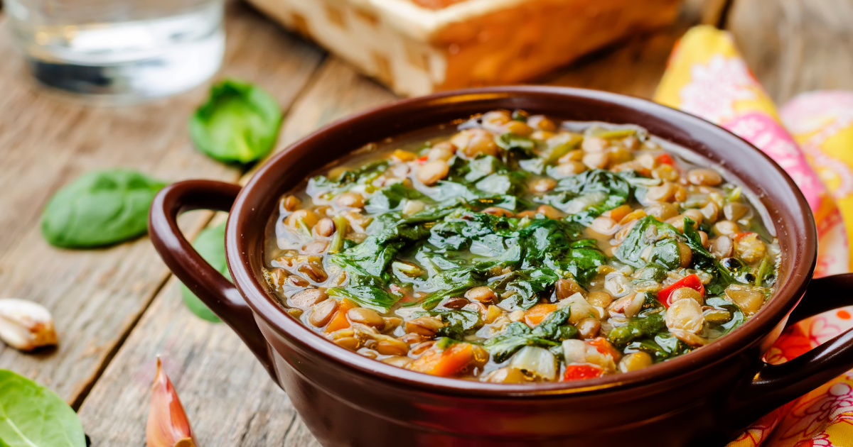One-Pot September Harvest Lentil Soup